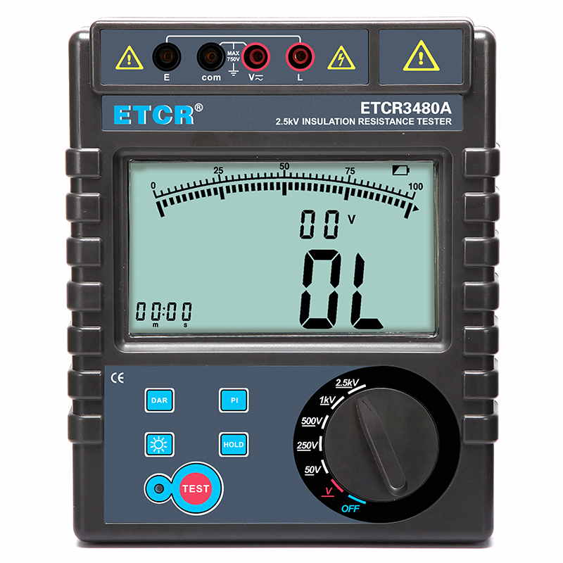 ETCR3480A绝缘电阻表