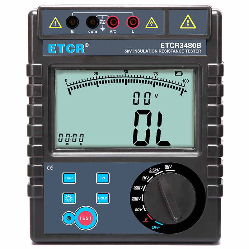 ETCR3480B绝缘电阻表