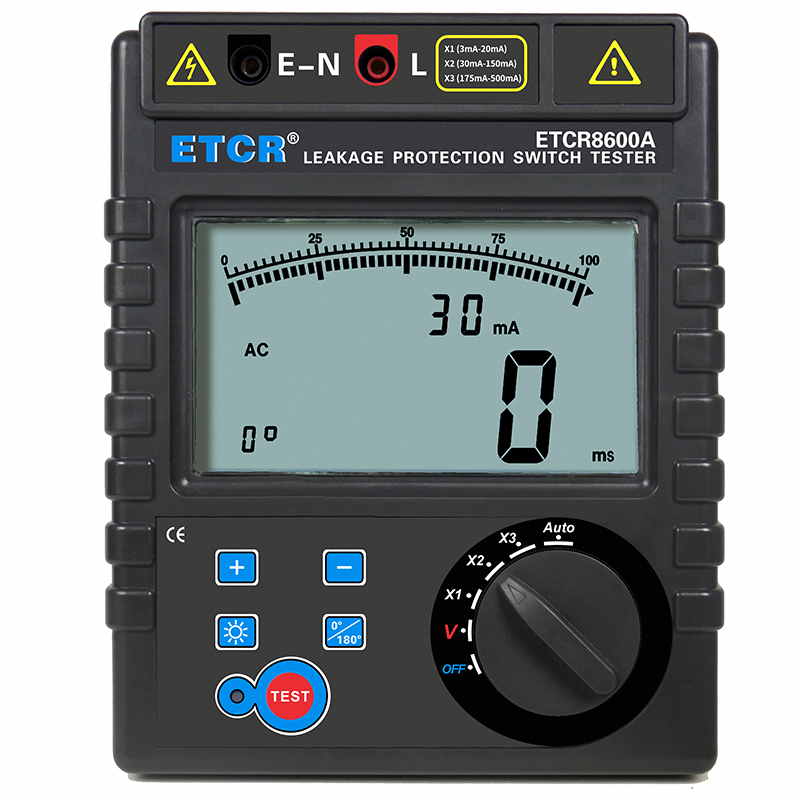 ETCR8600A漏电保护测试仪